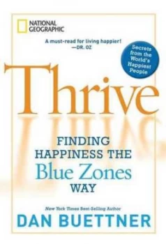 Image of Thrive by Dan Buettner Book