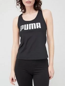 Image of Puma RTG Fitted Tank - Black, Size XL, Women