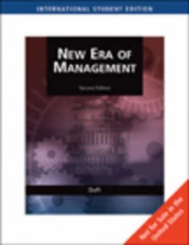 Image of New Era of Management by Richard L Daft and Richard L Daft Paperback
