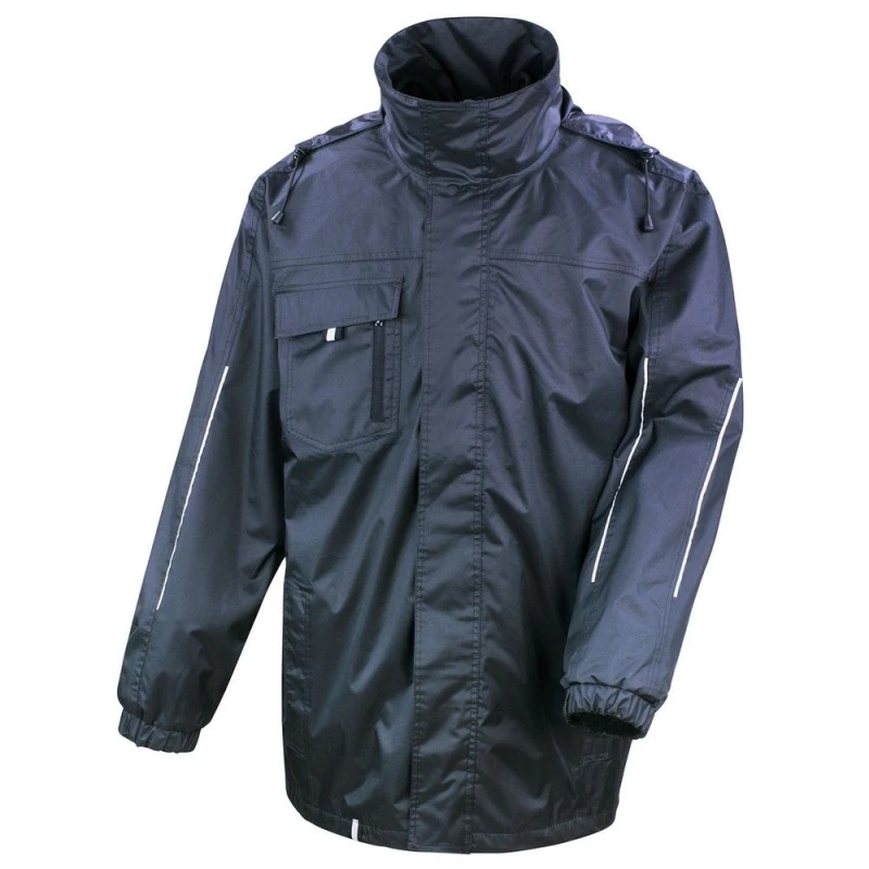 Image of Result Core Mens Transit 3 in 1 Softshell Printable Jacket in Navy Size: XS Navy Male XS
