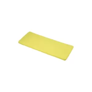 Image of Elfin Yellow 2 Seater bench cushions 116x46x4cm Outdoor Garden Furniture Cushion