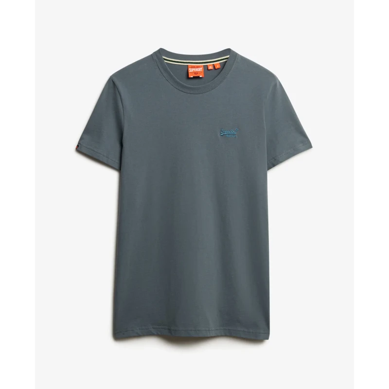 Image of Superdry T-Shirt with logo Superdry Essential Bleu Male S