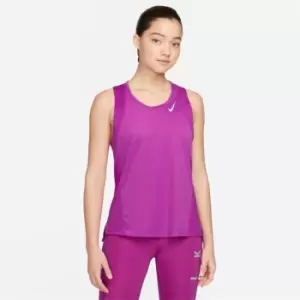 Image of Nike Dri-FIT Race Womens Running Singlet - Purple