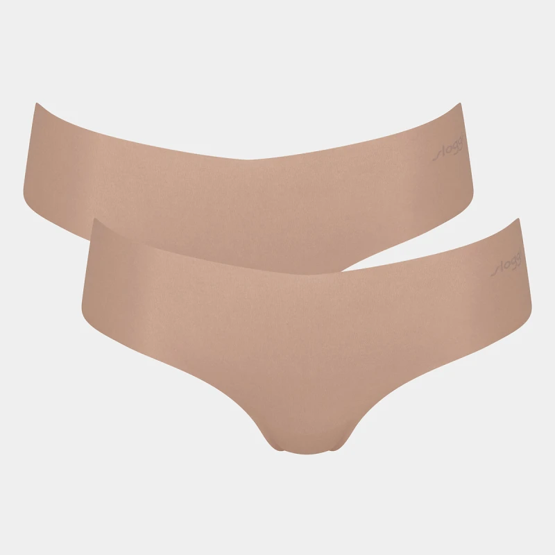 Image of Sloggi Pack of 2 Zero Modal Shorts skintone Modal S