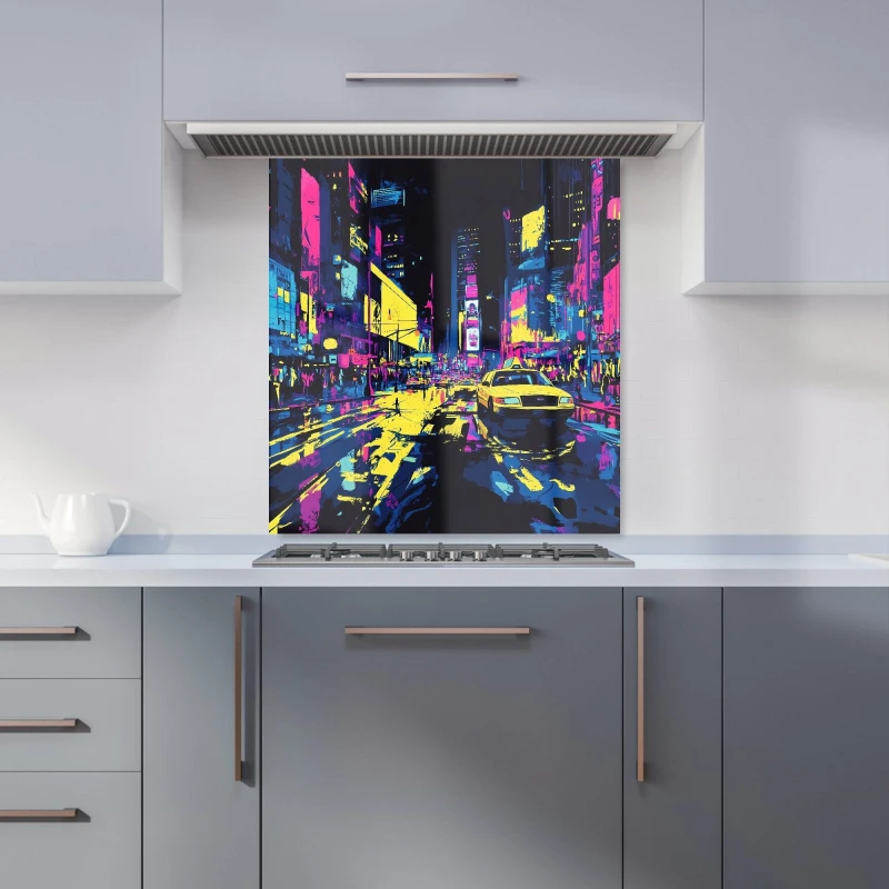 Image of Designer Kitchen Splashbacks Dante Mercer: 00019 Kitchen Splashback Size: 600mm x 750mm Multicolor Unisex 600mm x 750mm