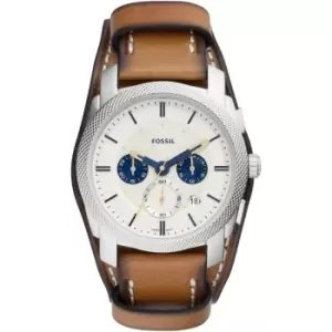 Image of Fossil Machine Chronograph Tan Eco Leather Watch