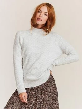 image of Fatface Rebekah Longline Jumper - Ivory