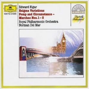 image of Enigma Variations Pomp and Circumstance-Marches Nos 1-5 by Edward Elgar CD Album