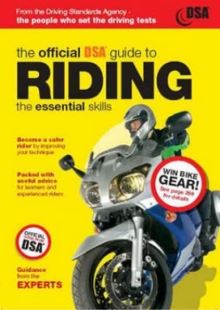 Image of The Official Dsa Guide to Riding by Driving Standards Agency Paperback