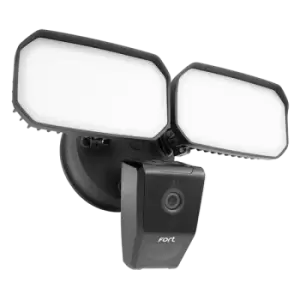 Image of ESP Fort Smart Home WI-FI 1080p Security Camera with Twin Flood Lights - White - ECSPCAMFLB