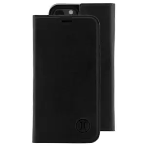 image of JT Berlin Tegel iPhone 12/12 Pro Flip Leather Case - Black