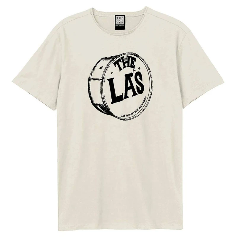 Image of Amplified Womens Drum The La's T-Shirt in Ecru Size: Large Ecru Female L