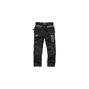 Image of T54772 Pro Flex Holster Trousers Black 38R - Scruffs
