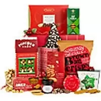 image of Heritage Hampers Gift Hampers Set H22017 The Mistletoe Red