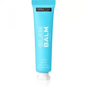 Image of Revolution Relove Glam Balm Nourishing Lip Balm Aroma Coco Nutty Coconut 15 g