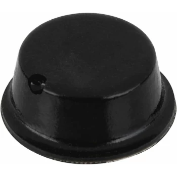 image of 310018 PU Round Protective Feet Ø10.0 x 4.0 - Black - Sheet 110 - R-tech