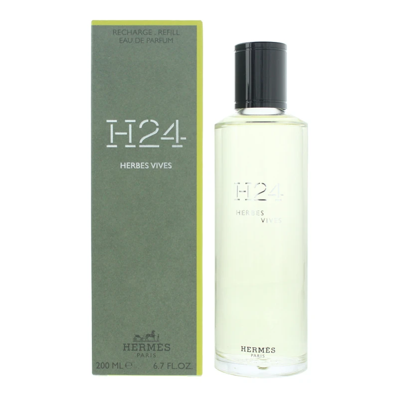 Image of Hermes Paris H24 Herbes Vives Refill Eau de Parfum 200ml