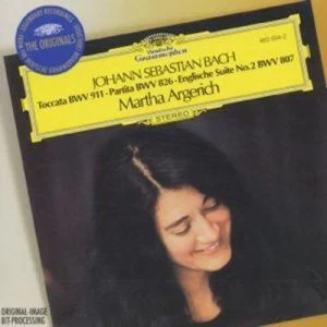 Image of JS Bach Toccata BWV911 / Partita BWV826 / English Suite No 2 by Johann Sebastian Bach CD Album