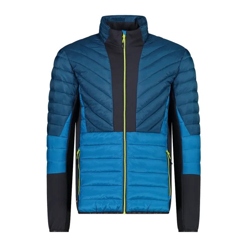 Image of CMP Unlimitech Hybrid Puffer Jacket CMP Bleu Male 3XL