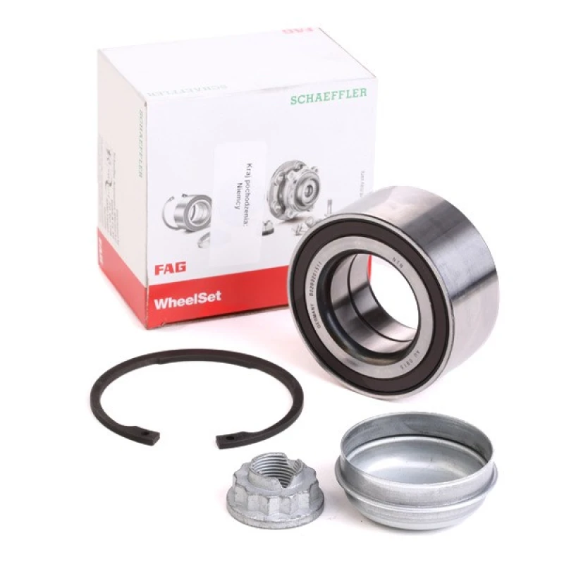 Image of FAG 713 6679 60 Wheel bearing kit Photo corresponds to scope of supply, with ABS sensor ring Wheel Bearing Kit (654)