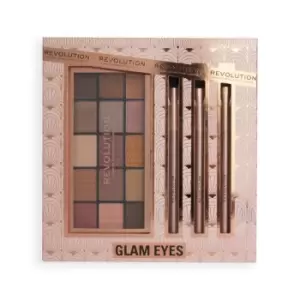 Image of Makeup Revolution Glam Eyes Makeup Gift Set