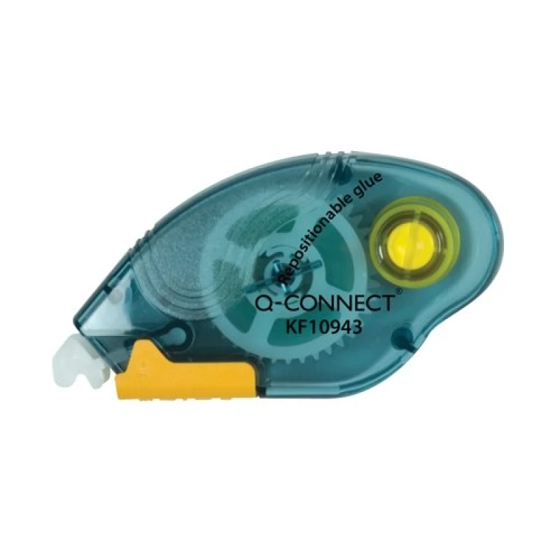 Image of Q-Connect JR E-Glue Tape Non-Permanent 6.5mm x 10m (12 Pack) KF10943
