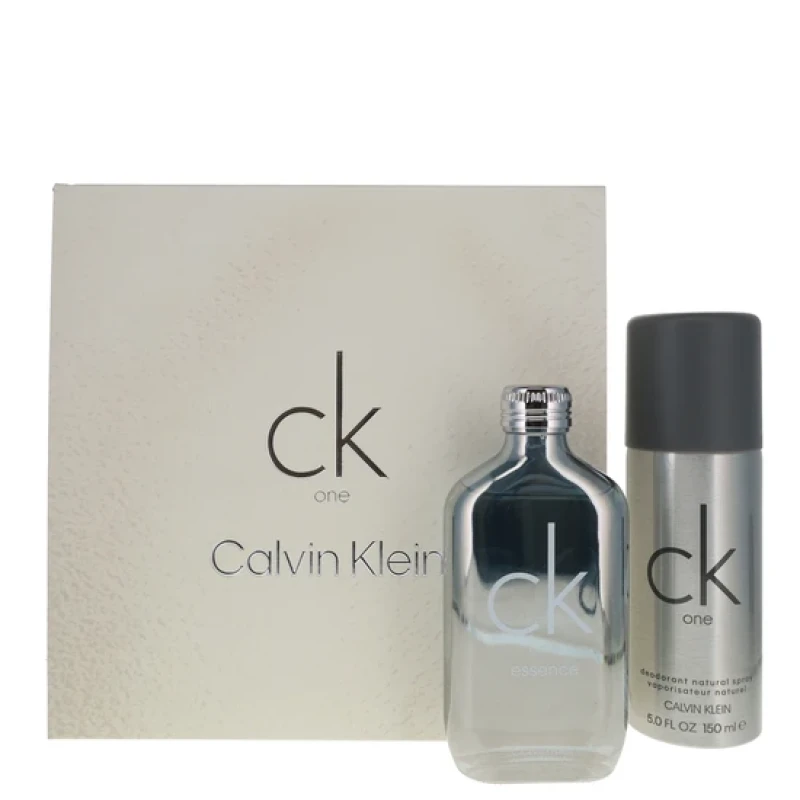 Image of Calvin Klein CK One Essence Gift Set 100ml Eau de Parfum + 150ml Deodorant Spray