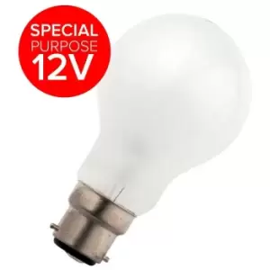 Image of Schiefer Lighting 60W GLS B22 12V Dimmable Warm White Pearl