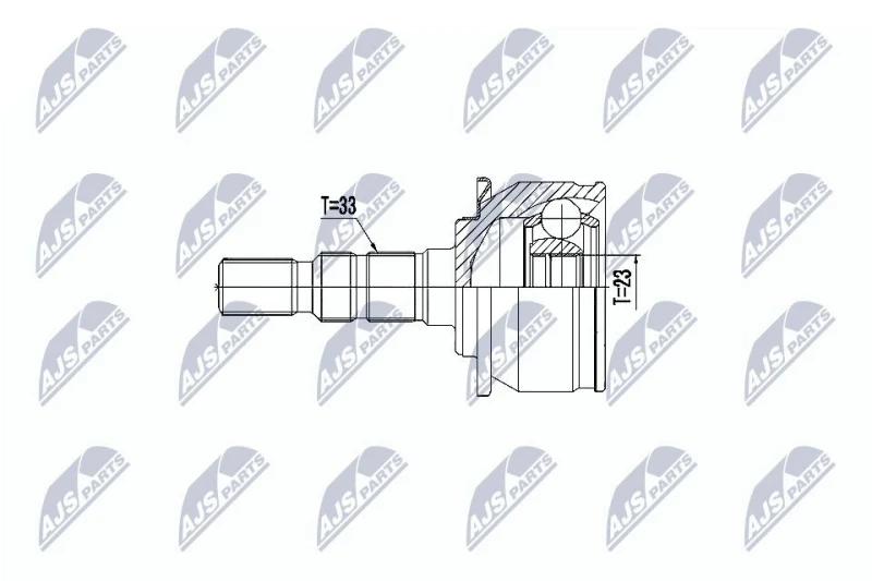 Image of NTY CV joint kit NTY NPZ-PL-039