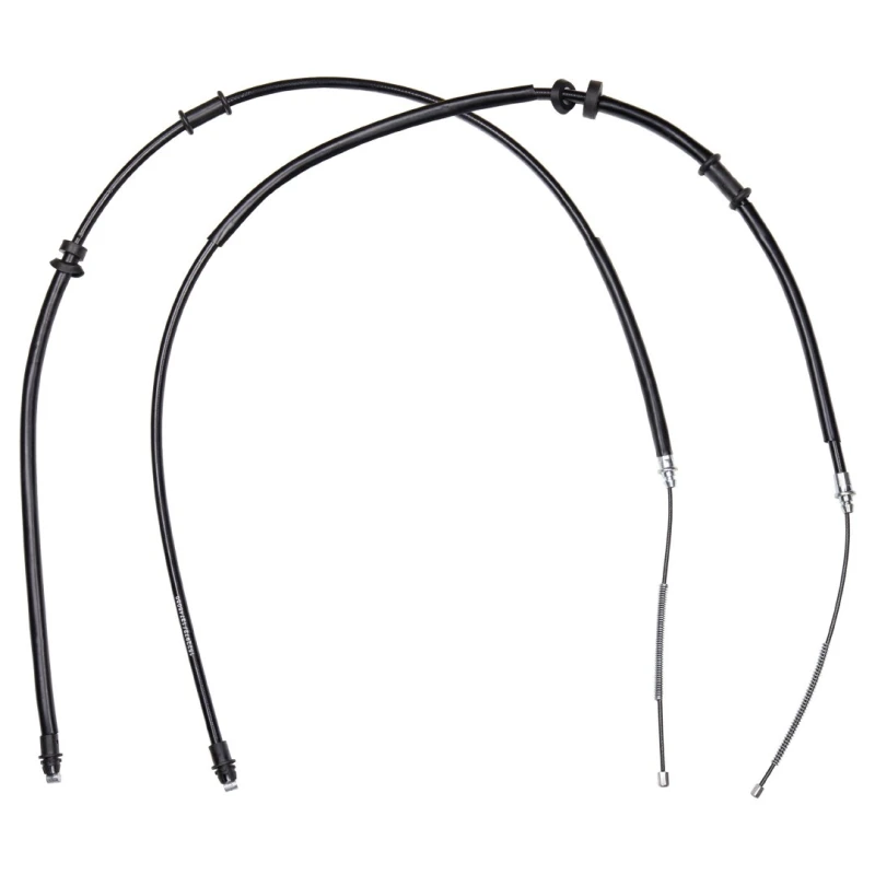 Image of RIDEX 124C1209 Brake Cable Rear, 1400/1165+1430/1190mm Cable,parking brake (124)
