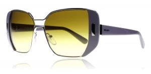 Image of Prada PR59SS Sunglasses Silver / Grey UR9SG0 54mm