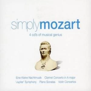 Image of Simply Mozart by Wolfgang Amadeus Mozart CD Album