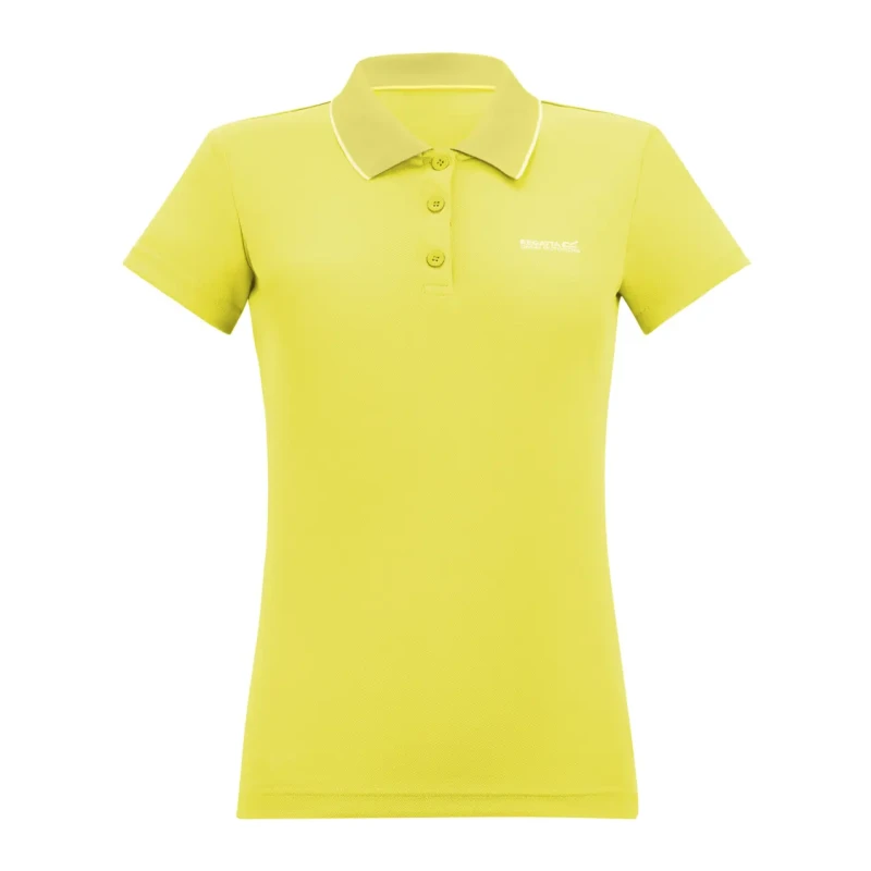 Image of Womens polo shirt Regatta Maverick V Jaune Female 44