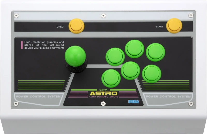 Image of Sega Astro City Mini USB Arcade Stick Controller
