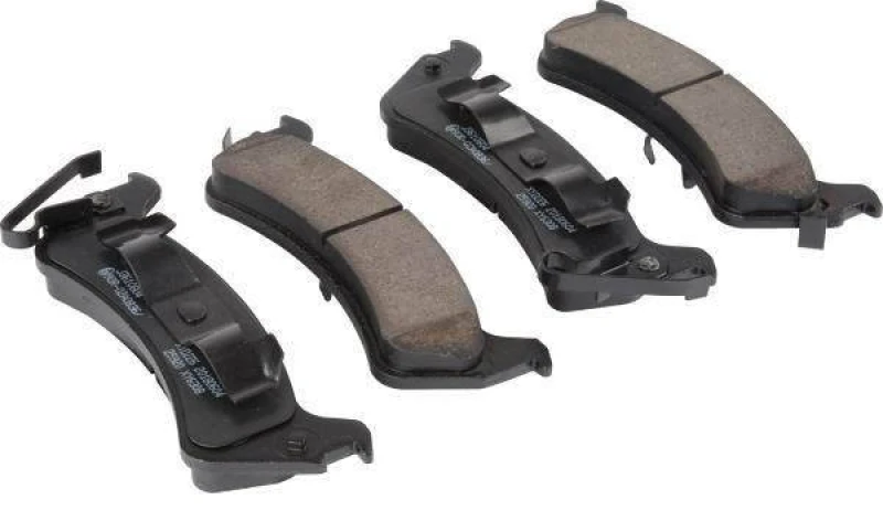Image of HERTH+BUSS JAKOPARTS J3610804 Brake pad set Rear Axle, with acoustic wear warning, with staples Brake Pad Set,disc brake (402)