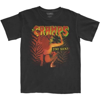 Image of The Cramps - Stay Sick Unisex Large T-Shirt - Black