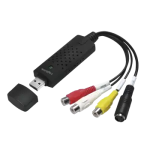 LogiLink USB 2.0 A/V grabber, Win 11, black