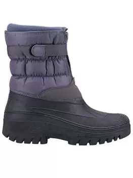 Image of Cotswold Chase Snowboots, Grey, Size 4, Women