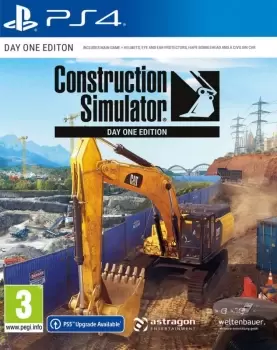 Image of Construction Simulator Day One Edition PS4 Game