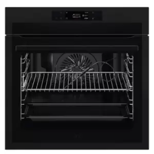 image of AEG BPE748380T Built In Electric Single Oven Matte Black