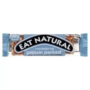 image of Eat Natural Protein Packed Bar with Peanuts and Chocolate 45g