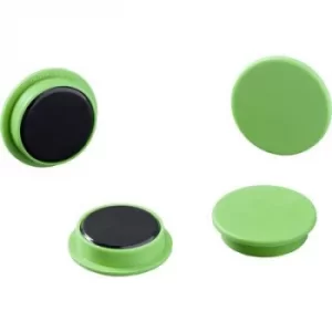 Image of Durable Magnets 21mm 210P 4702 Bulk Pack Green