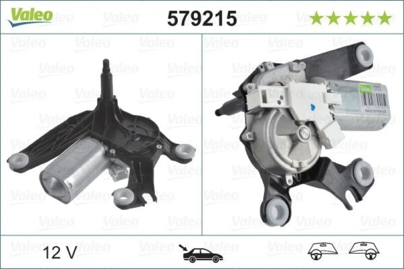 Image of Wiper motor VALEO 579215