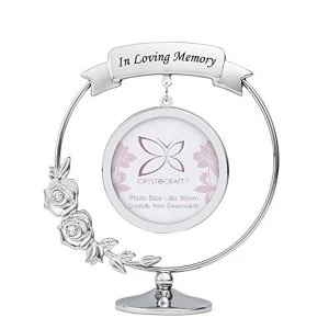 image of Crystocraft Frame In Loving Memory -Crystals From Swarovski?