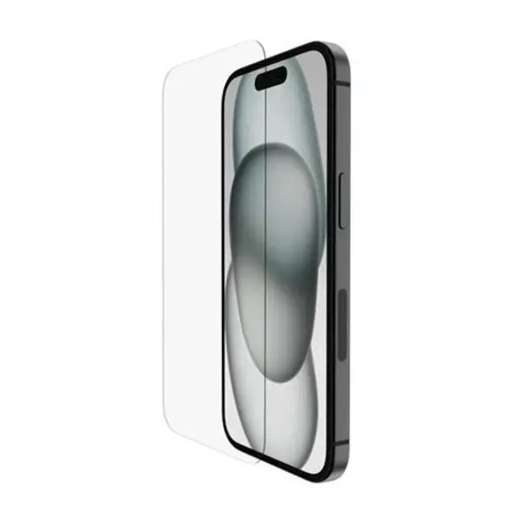 Image of Belkin ScreenForce Clear Screen Protector for iPhone 15 OVA131ZZ