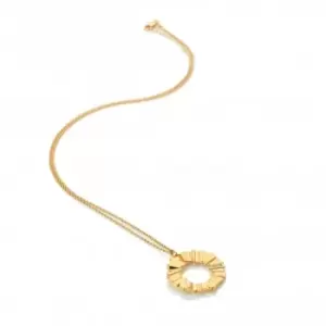 Image of 18ct Gold Plated Sterling Silver Believe Pendant DP840