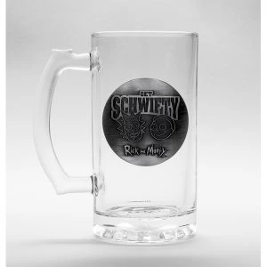 Image of Rick and Morty Schwifty Glass Stein