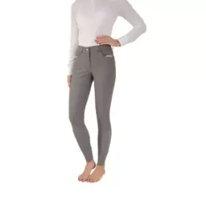 image of HY Equestrian Equestrian Belgravia Ladies Breeches - Grey