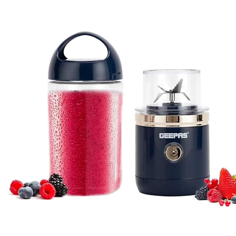 Image of Geepas GSB44110UK-BL 420ml Mini Rechargeable Blender