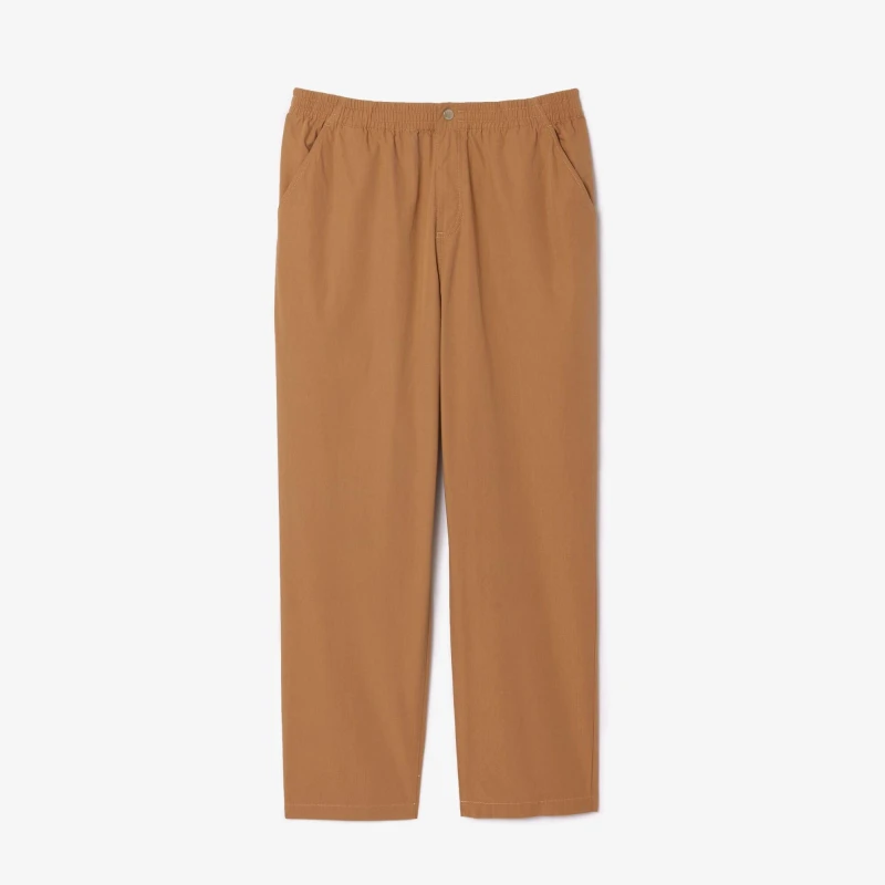Image of Lacoste Mens Closed Hem Woven Tracksuit Joggers Sand male 4XL